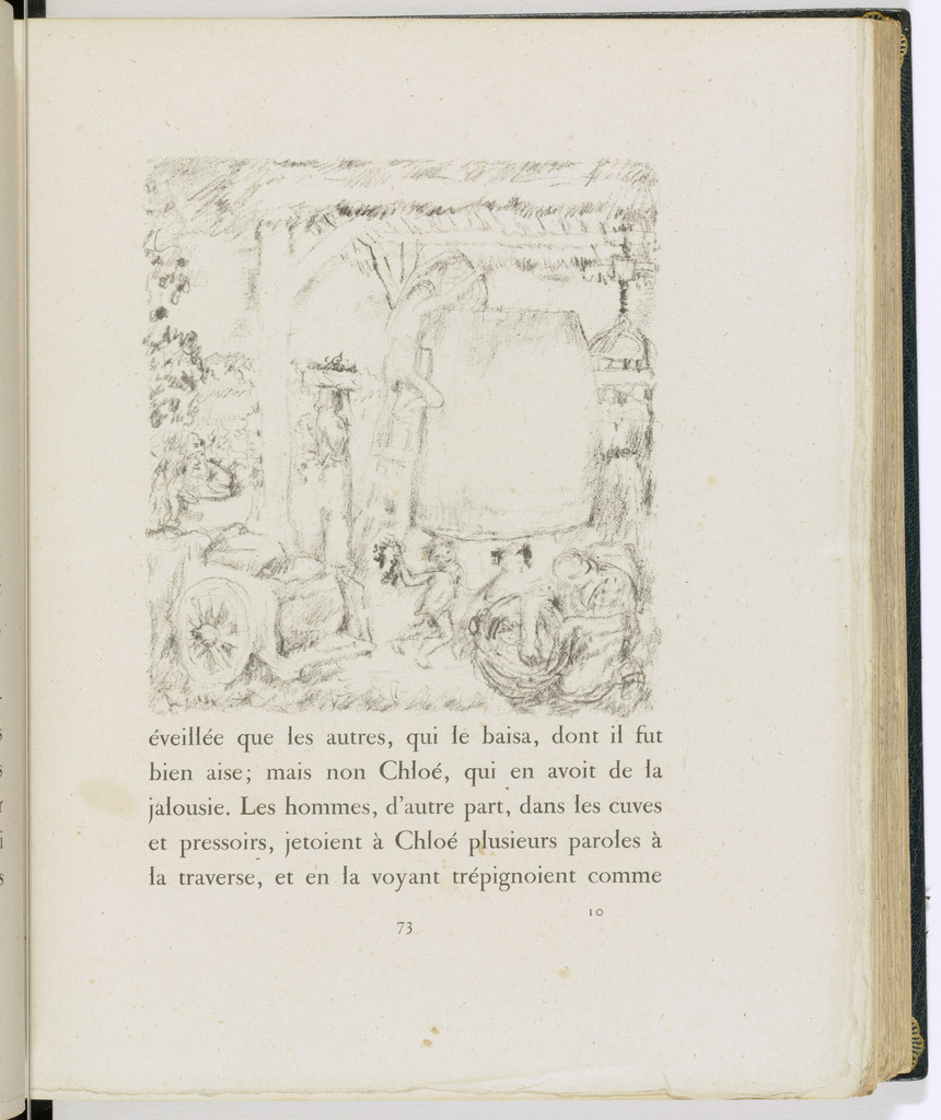 In-text plate (page 73) from Daphnis et Chloé