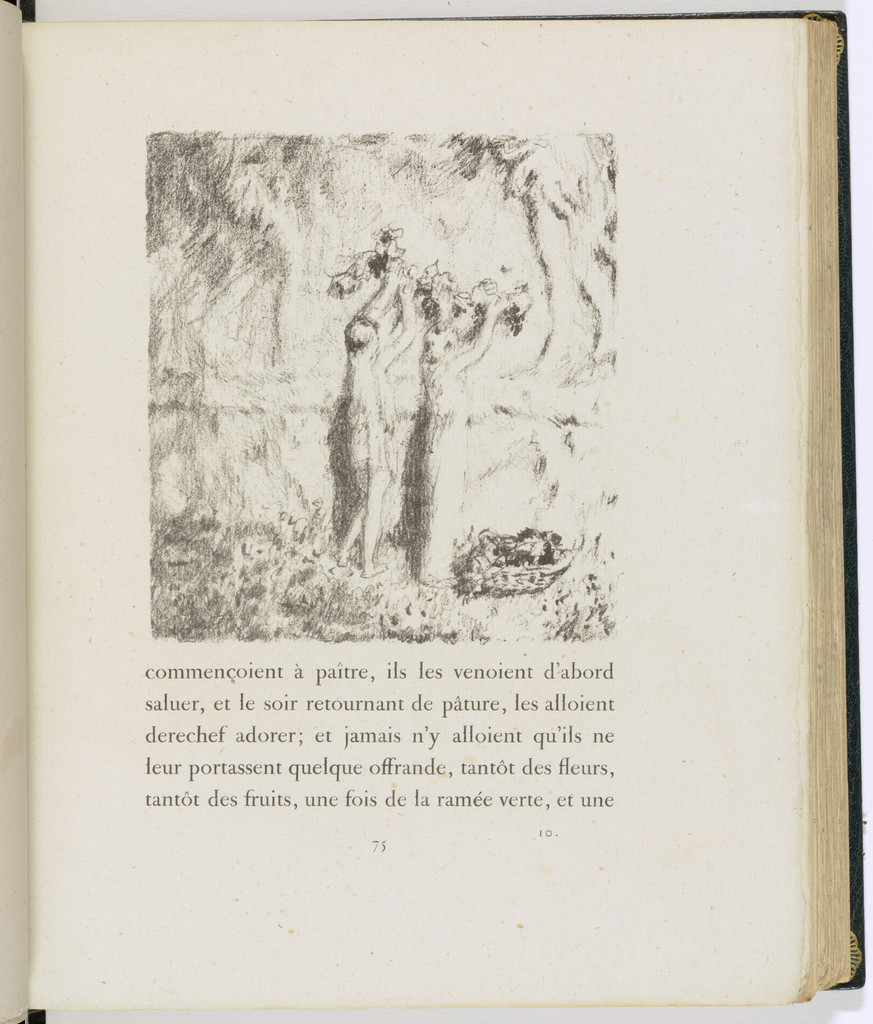 In-text plate (page 75) from Daphnis et Chloé