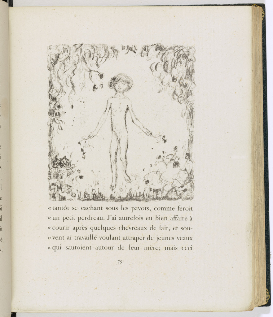 In-text plate (page 79) from Daphnis et Chloé