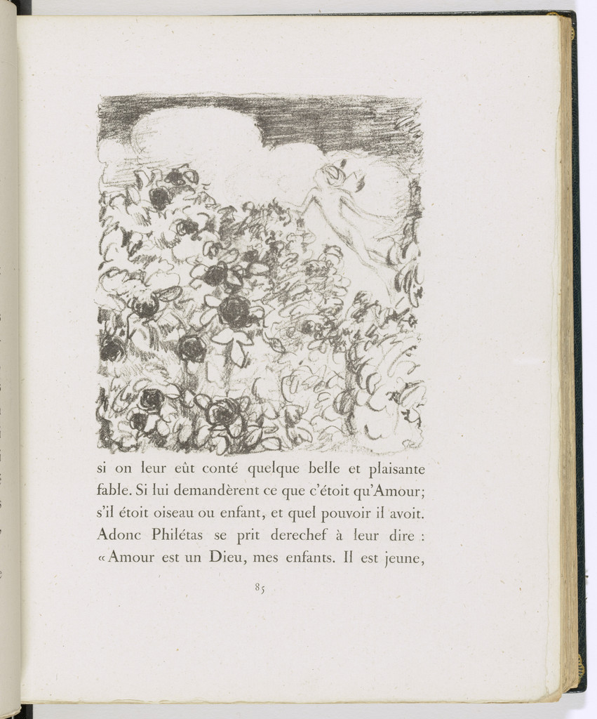 In-text plate (page 85) from Daphnis et Chloé