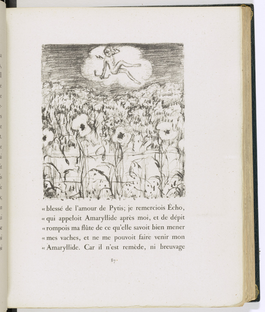 In-text plate (page 87) from Daphnis et Chloé