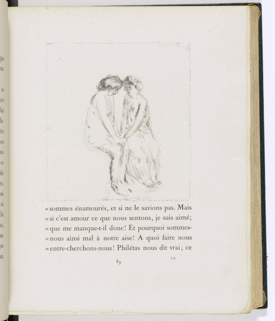 In-text plate (page 89) from Daphnis et Chloé