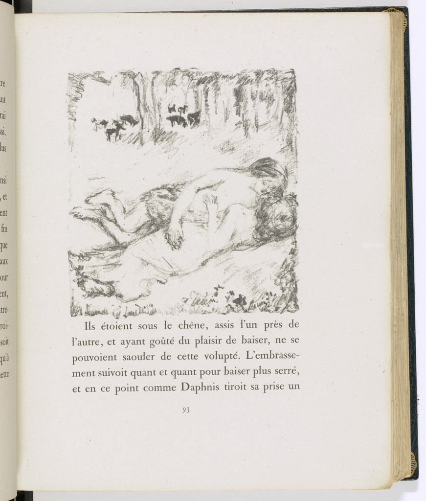 In-text plate (page 93) from Daphnis et Chloé