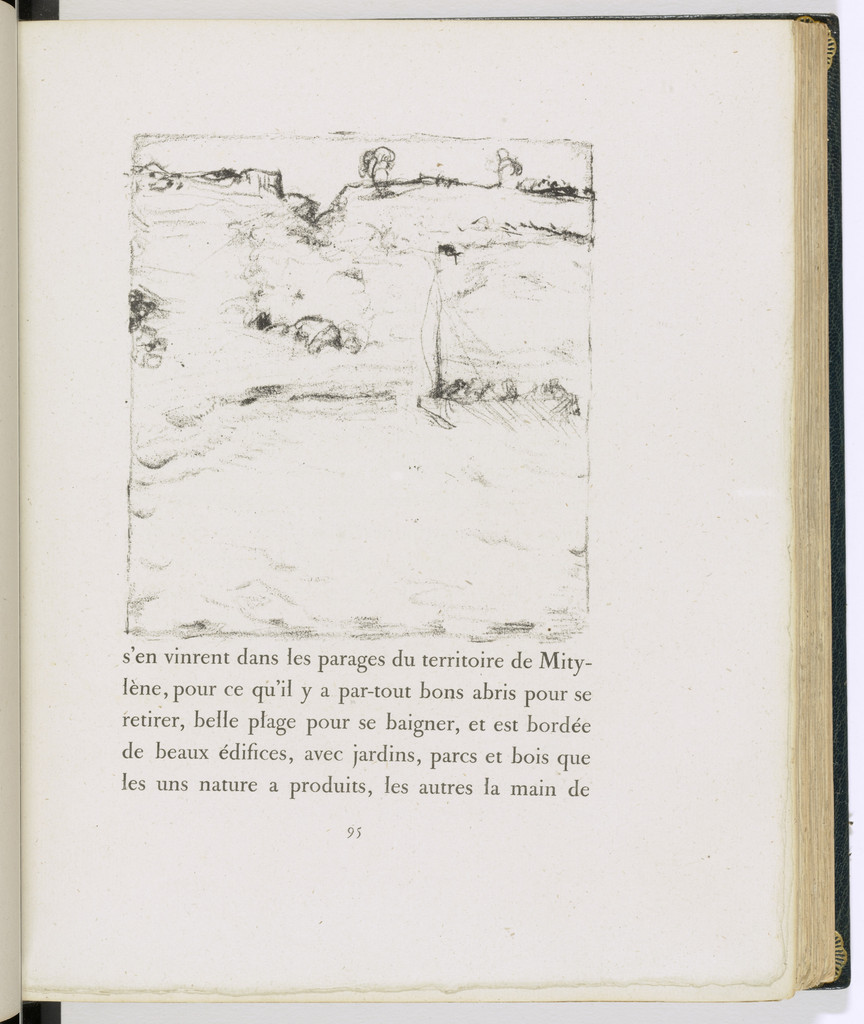 In-text plate (page 95) from Daphnis et Chloé