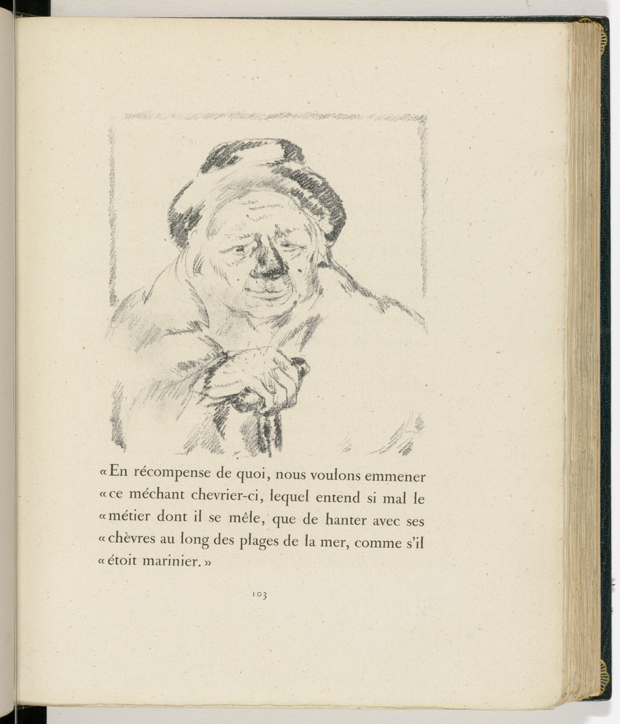 In-text plate (page 103) from Daphnis et Chloé