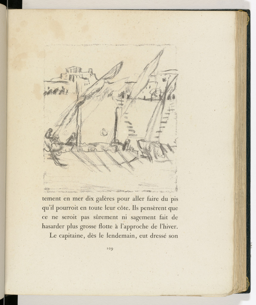 In-text plate (page 109) from Daphnis et Chloé