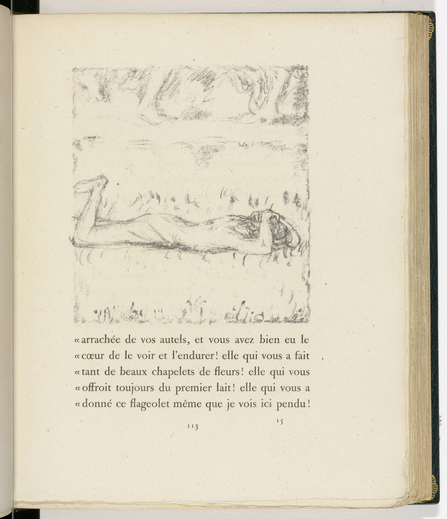 In-text plate (page 113) from Daphnis et Chloé