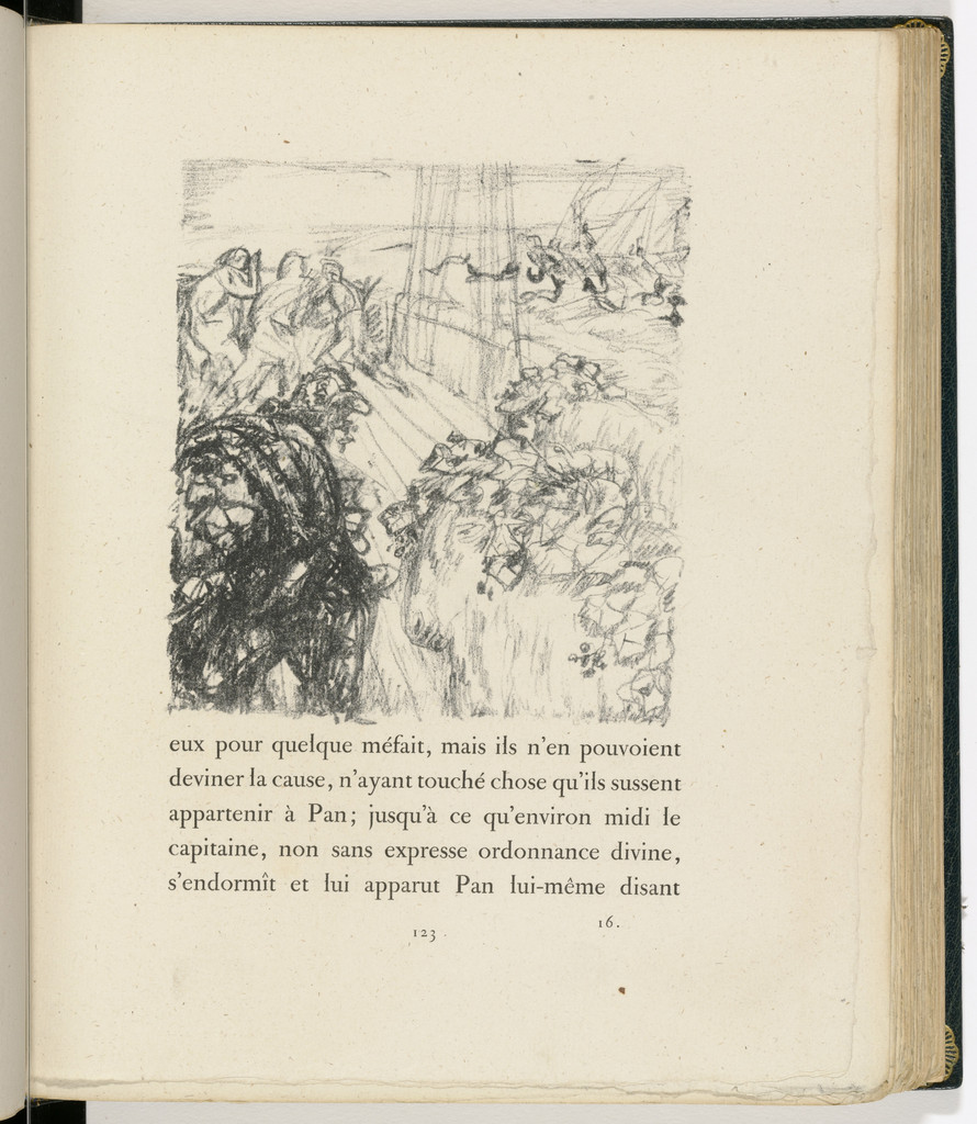 In-text plate (page 123) from Daphnis et Chloé