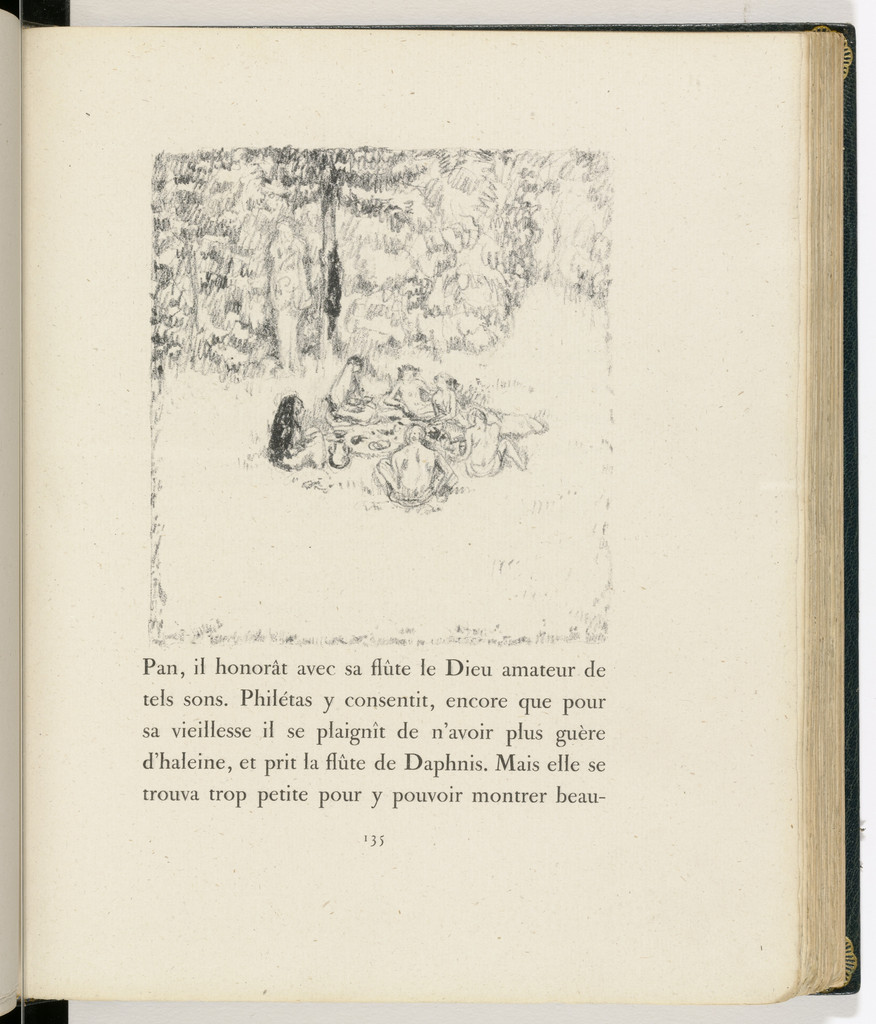 In-text plate (page 135) from Daphnis et Chloé
