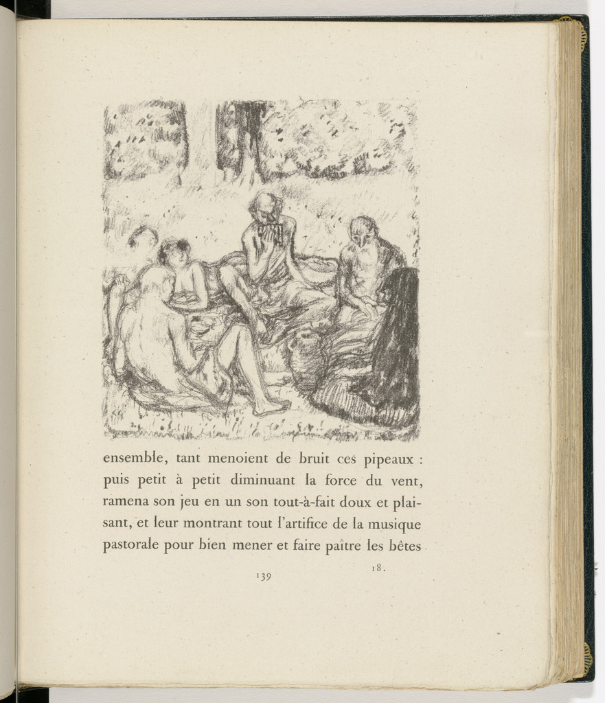 In-text plate (page 139) from Daphnis et Chloé