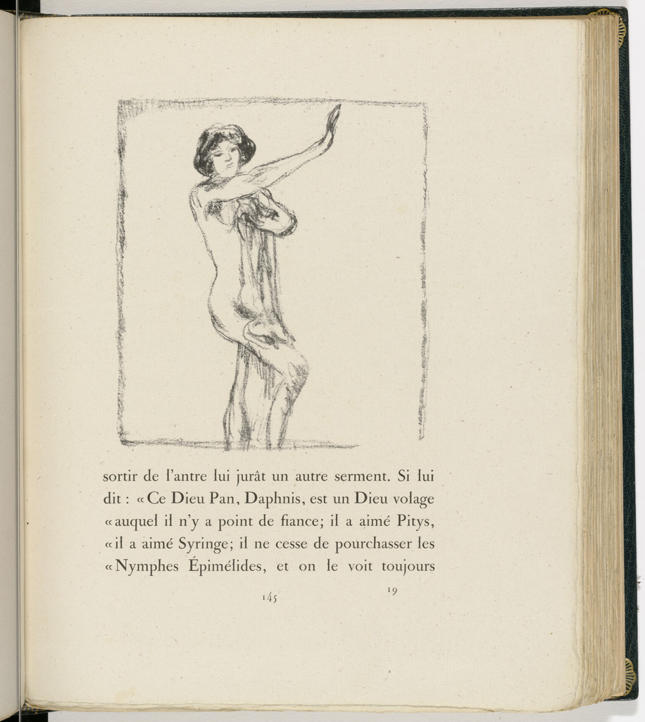 In-text plate (page 145) from Daphnis et Chloé