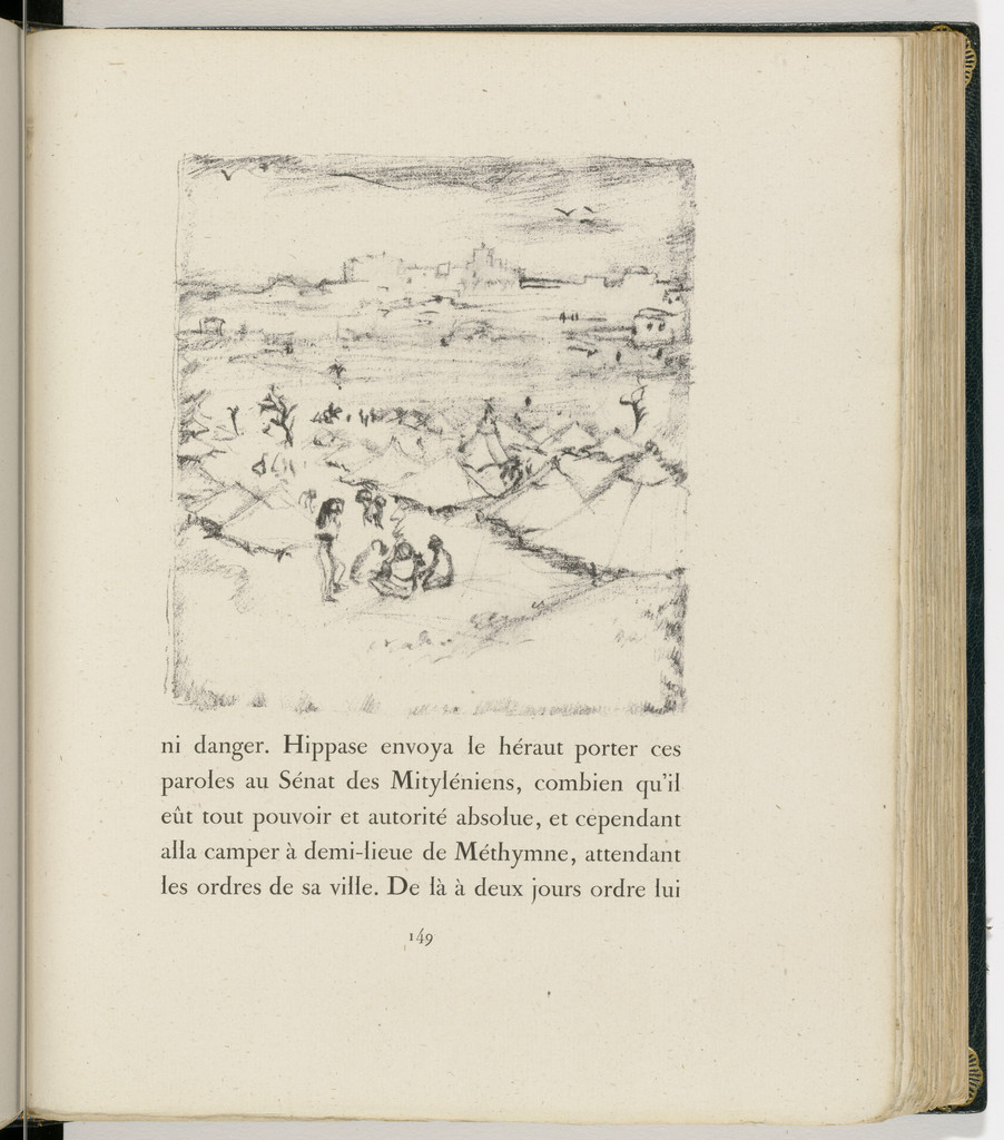 In-text plate (page 149) from Daphnis et Chloé