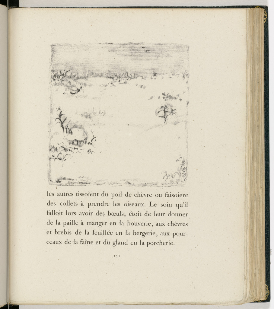 In-text plate (page 151) from Daphnis et Chloé