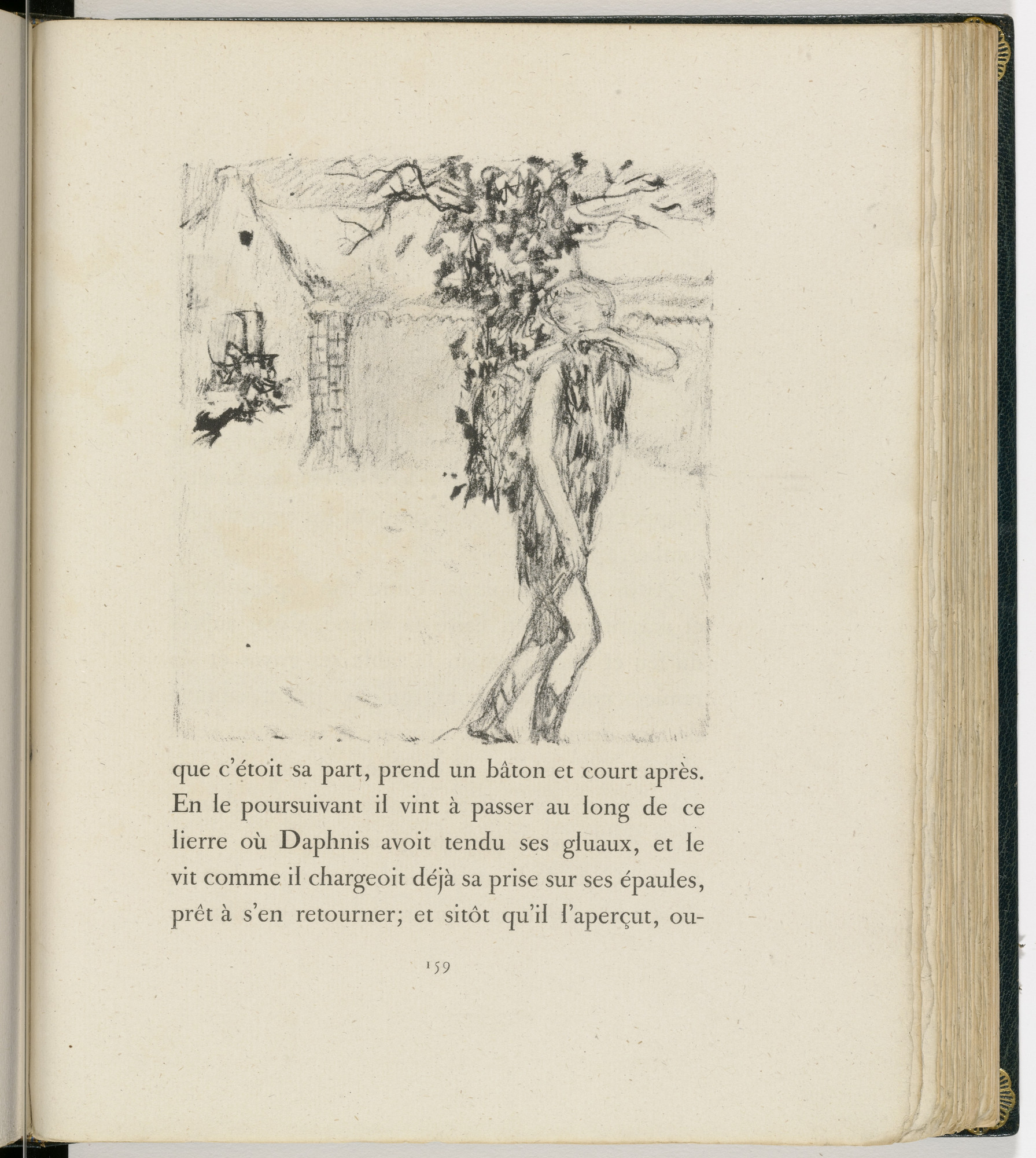 Pierre Bonnard. In-text plate (page 159) from Daphnis et Chloé