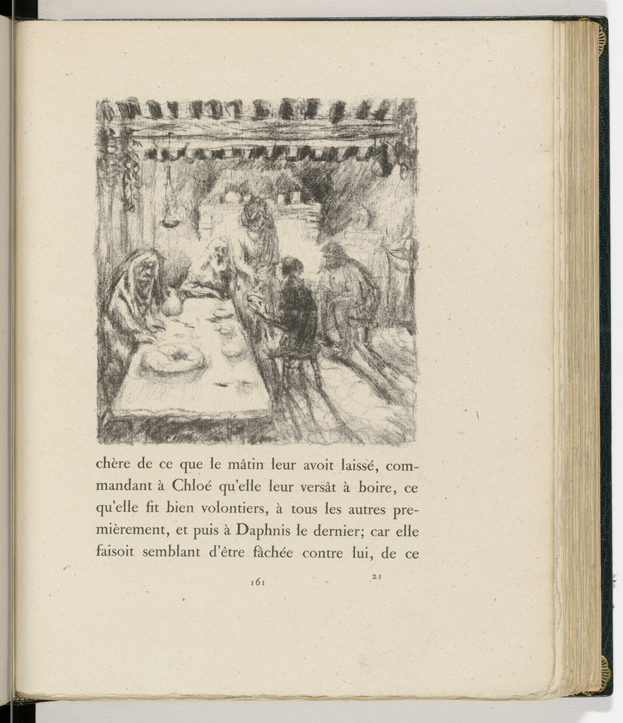In-text plate (page 161) from Daphnis et Chloé