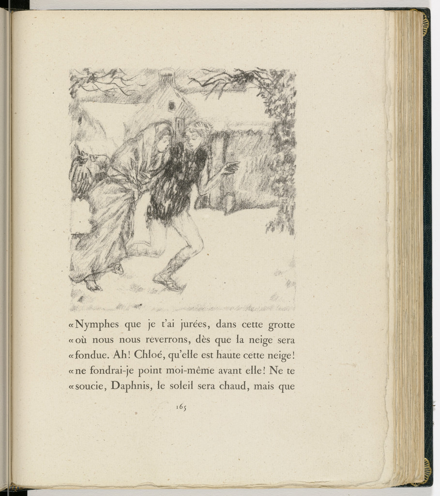 In-text plate (page 165) from Daphnis et Chloé