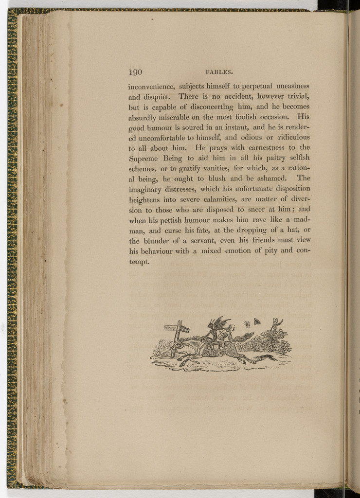 Tailpiece (page 190) from The Fables of Aesop