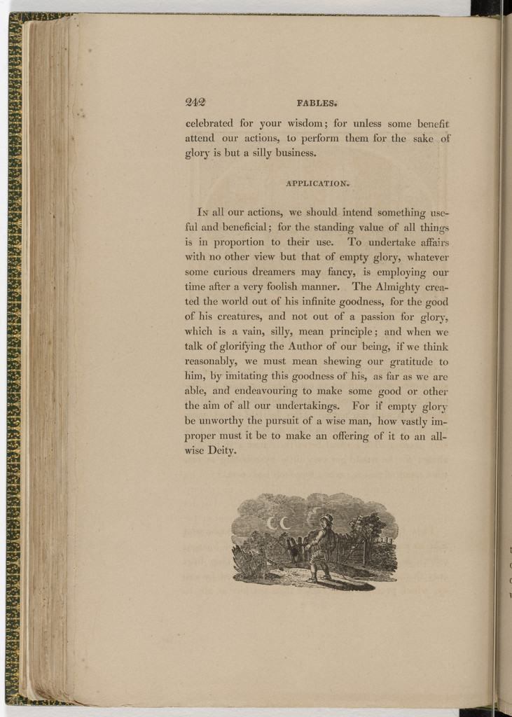 Tailpiece (page 242) from The Fables of Aesop