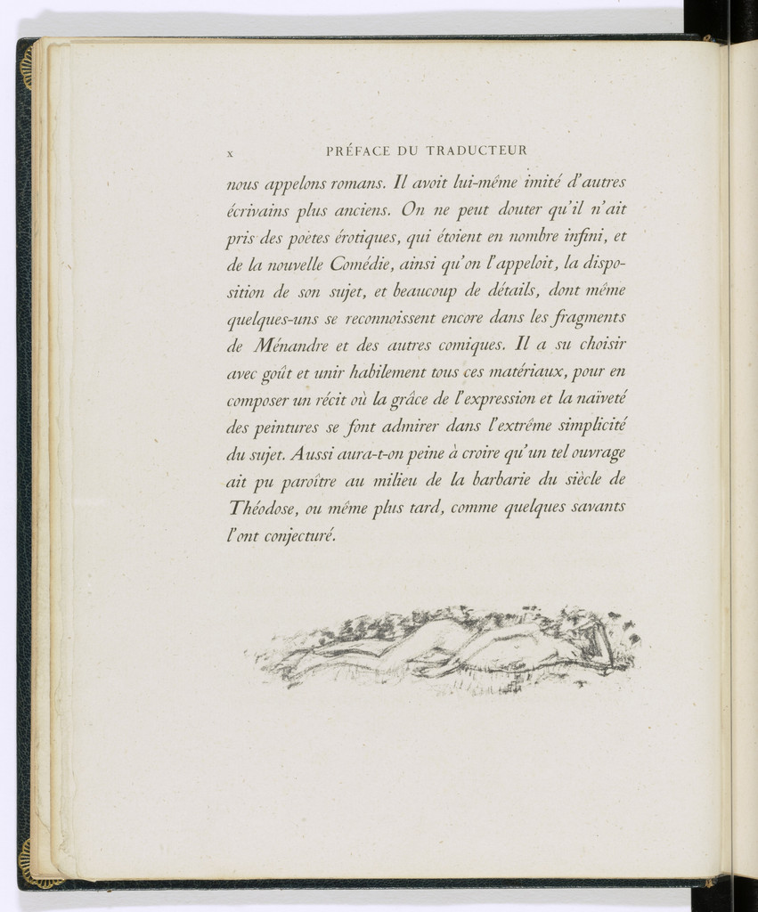 Tailpiece (page x) from Daphnis et Chloé