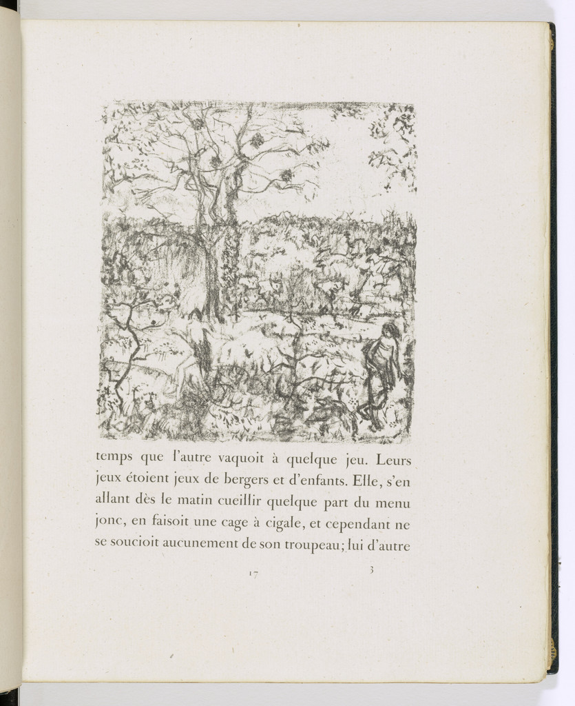 In-text plate (page 17) from Daphnis et Chloé