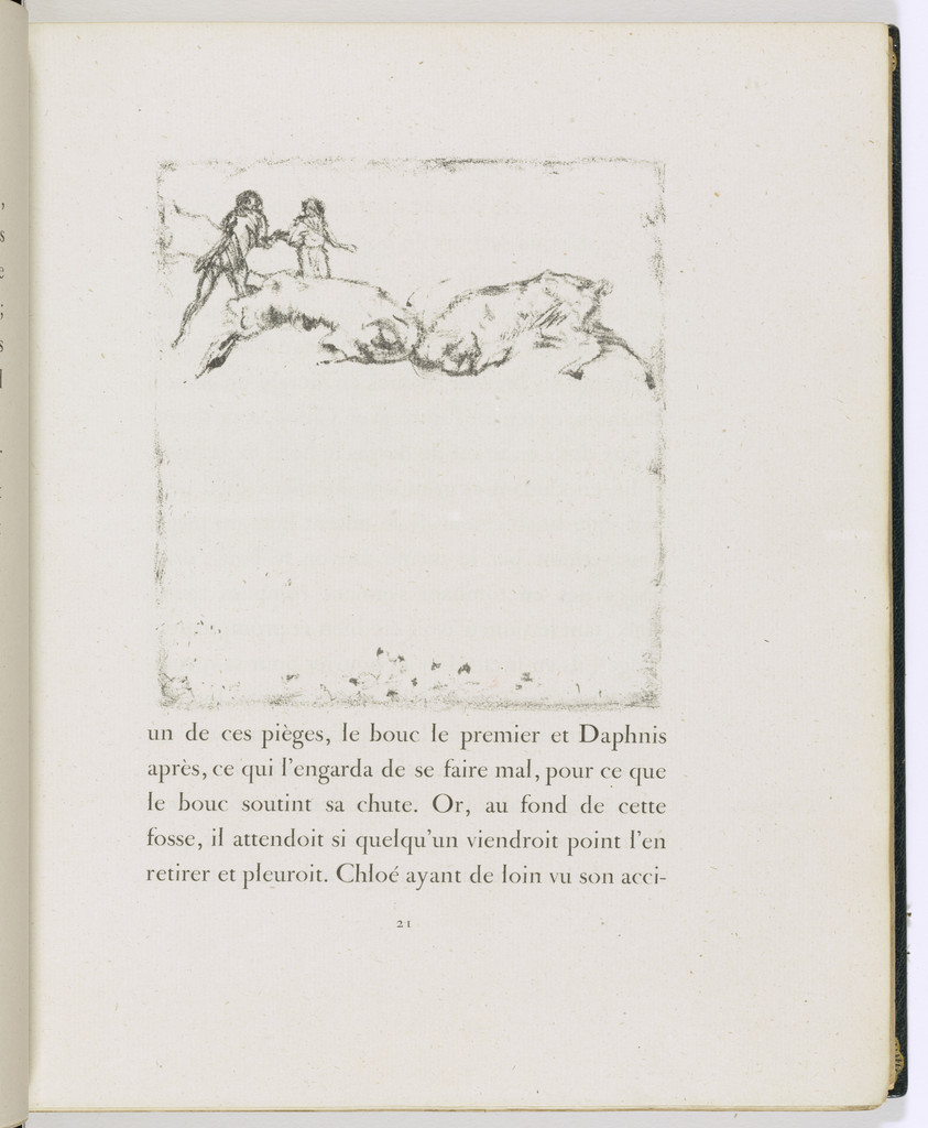 In-text plate (page 21) from Daphnis et Chloé
