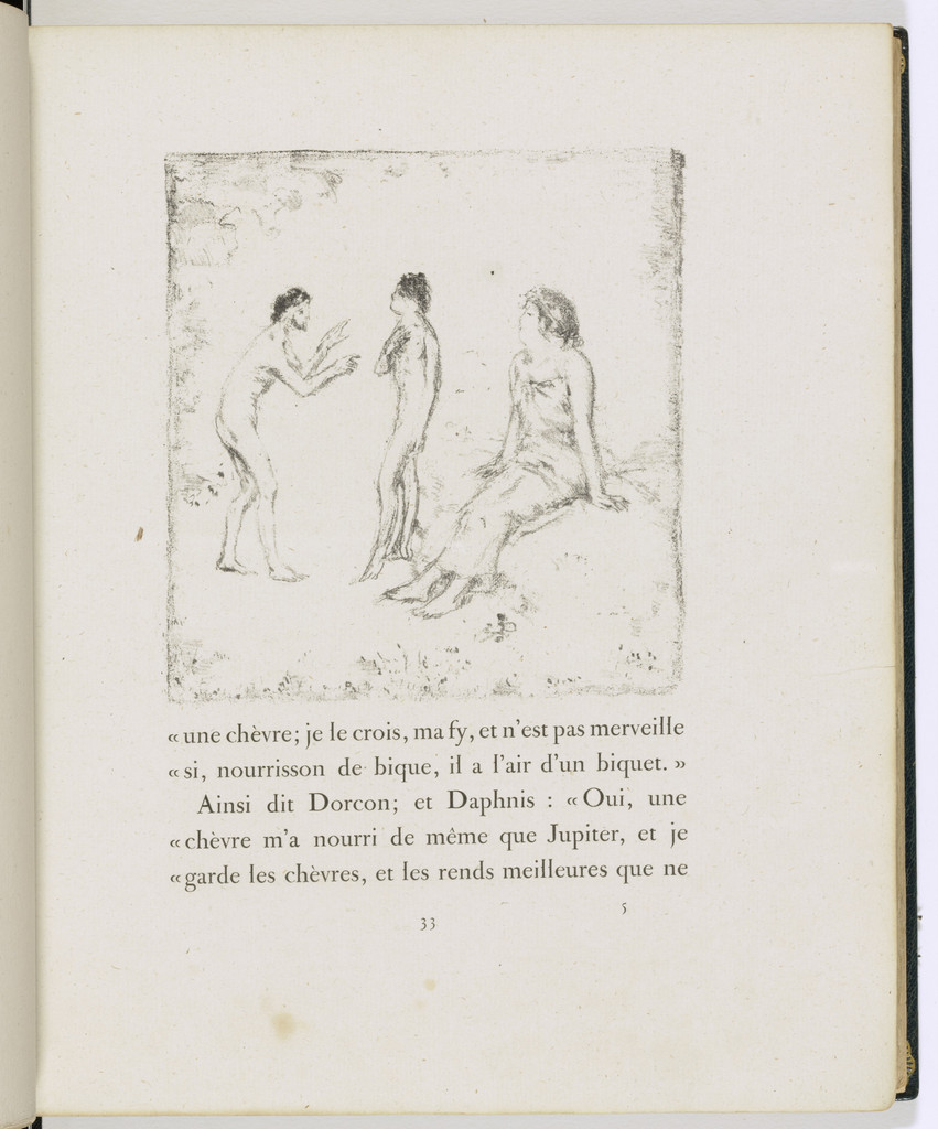 In-text plate (page 33) from Daphnis et Chloé