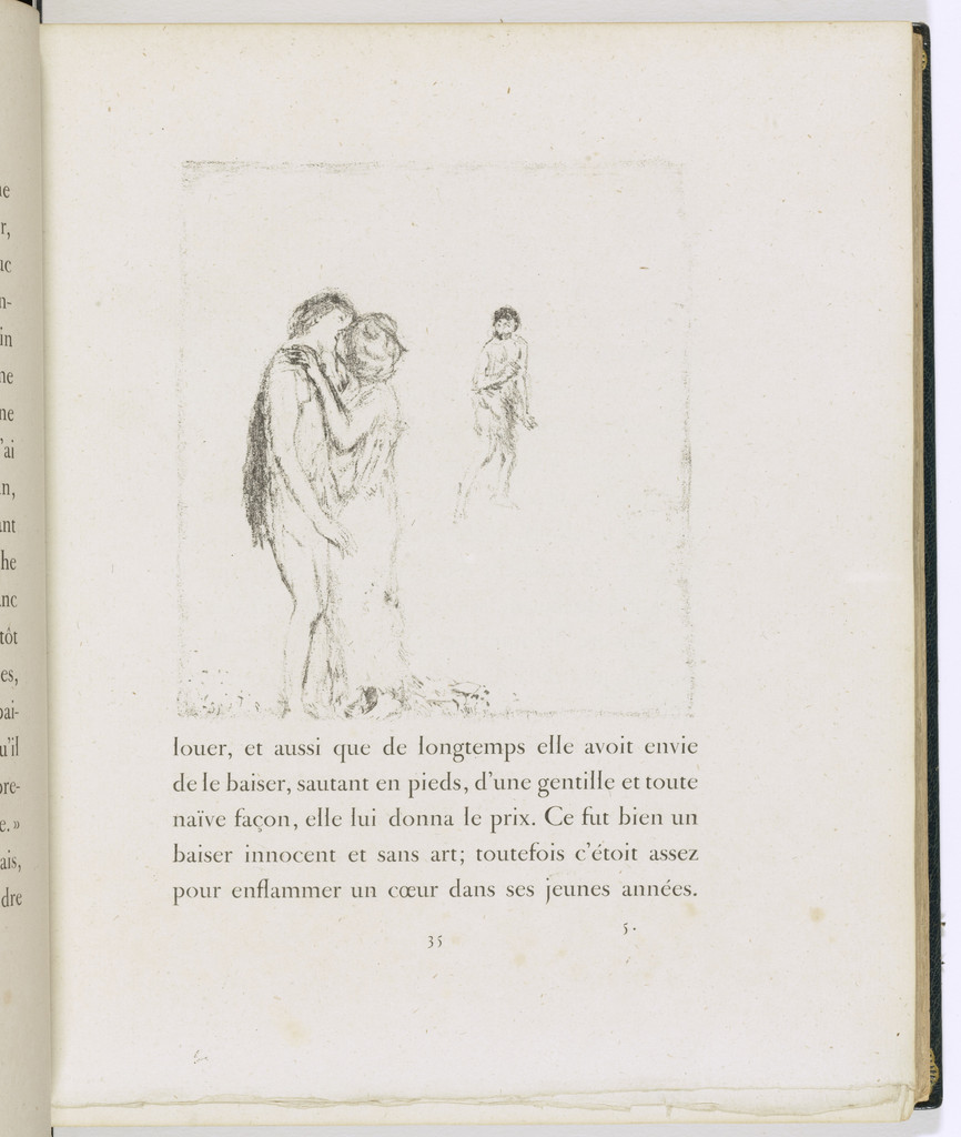 In-text plate (page 35) from Daphnis et Chloé