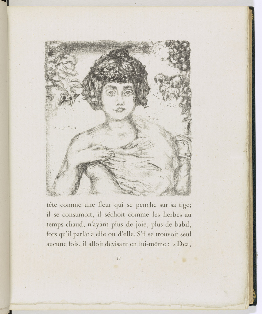 In-text plate (page 37) from Daphnis et Chloé