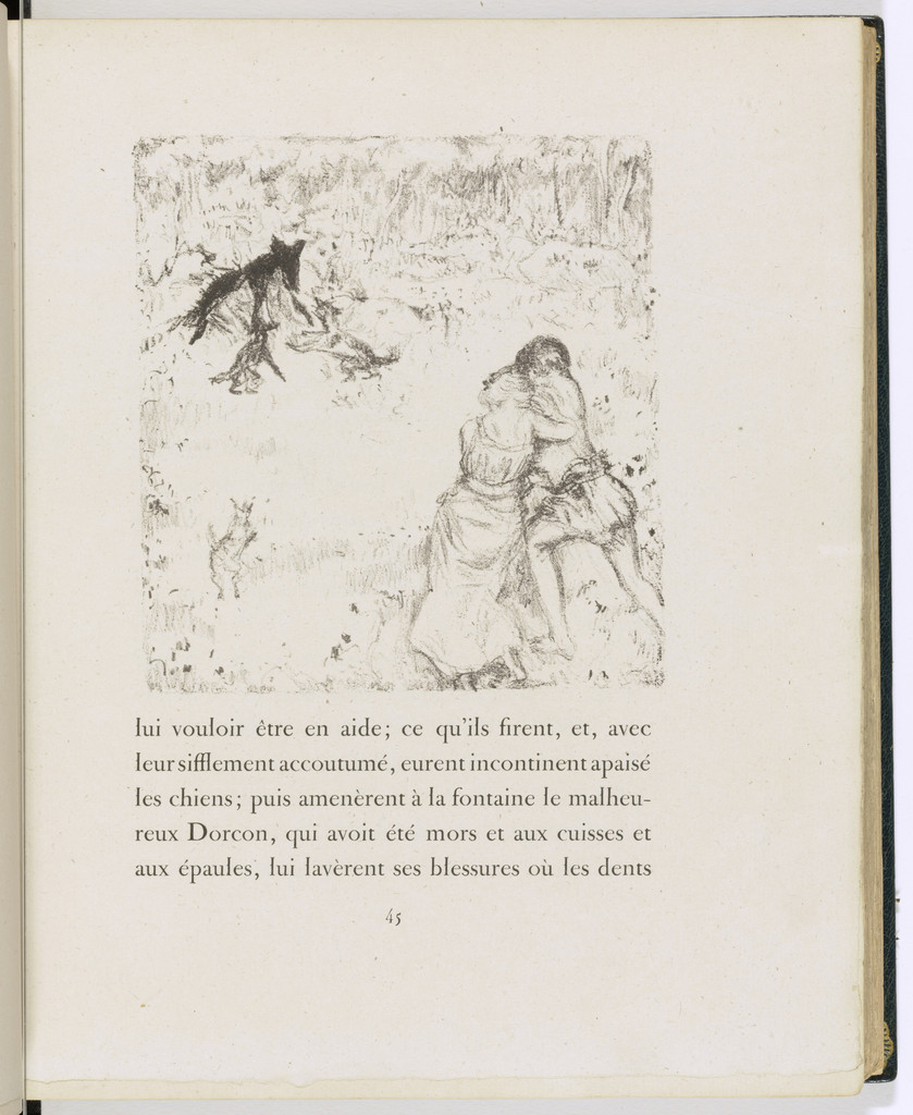 In-text plate (page 45) from Daphnis et Chloé