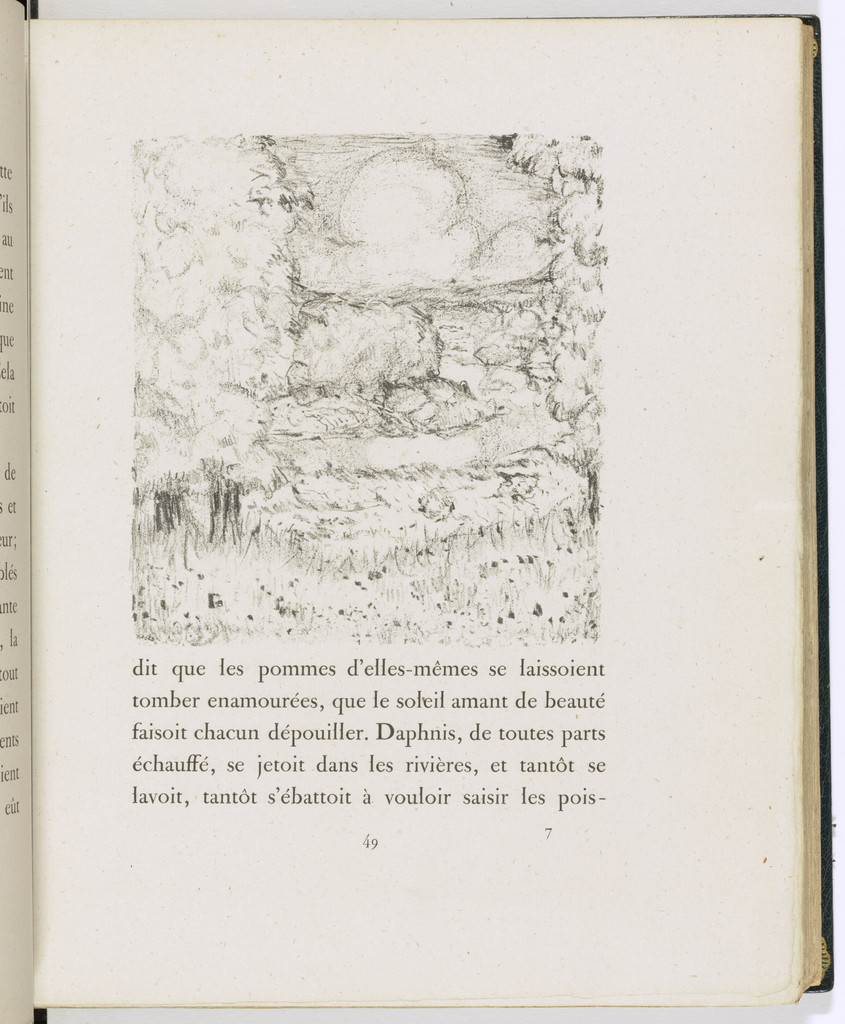In-text plate (page 49) from Daphnis et Chloé