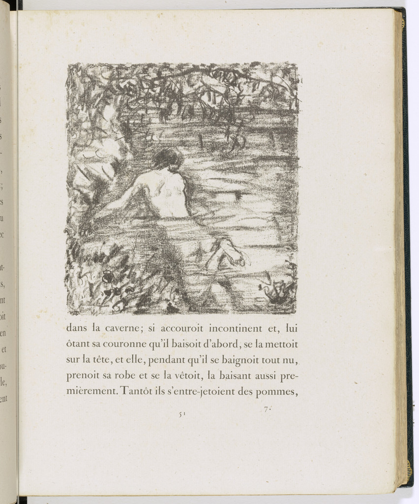 In-text plate (page 51) from Daphnis et Chloé