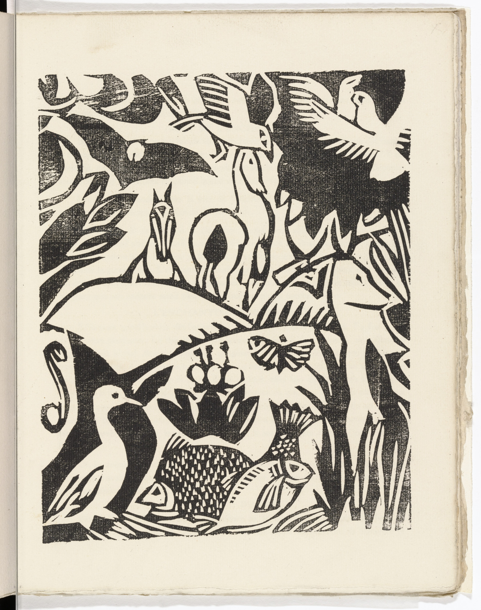 André Derain. Plate (folio 23) from L'Enchanteur pourrissant
