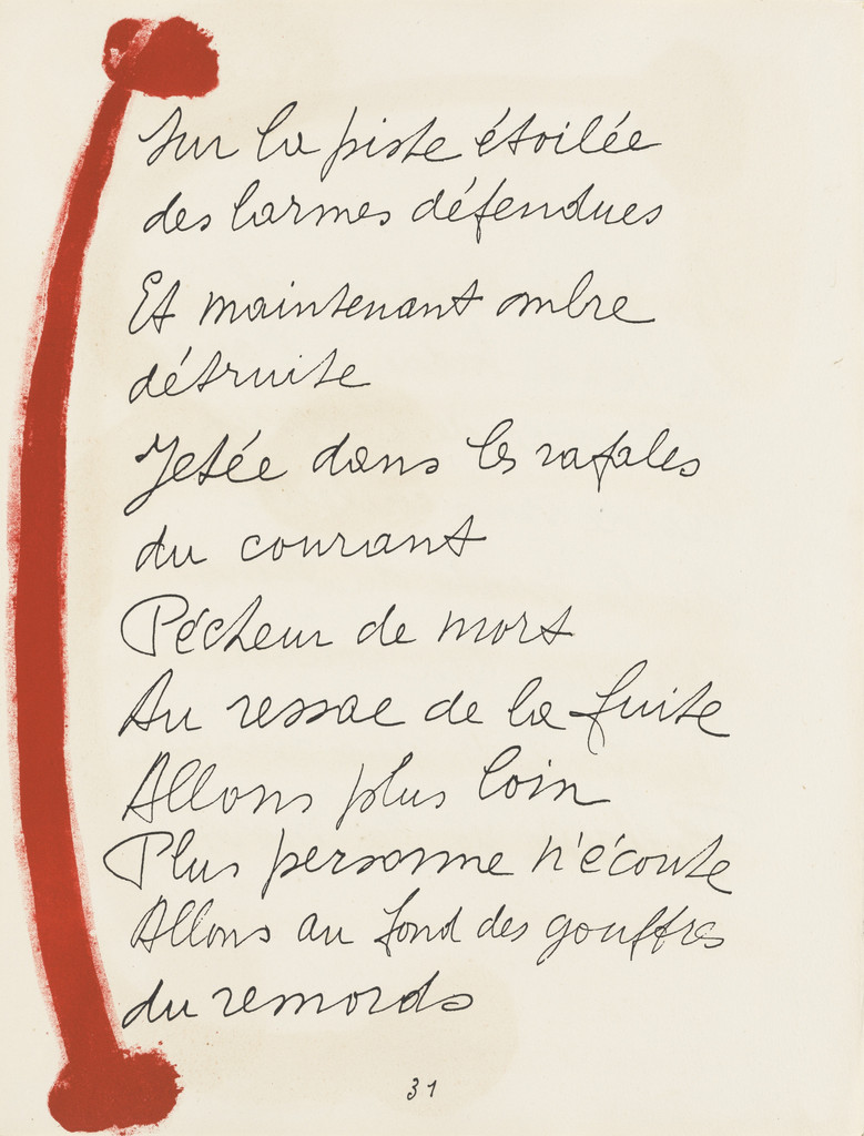 In-text plate (page 31) from Le Chant des morts