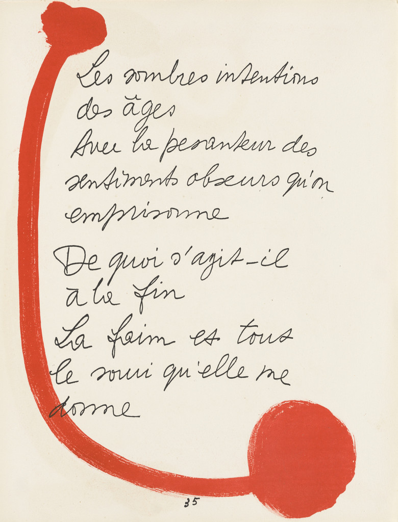 In-text plate (page 35) from Le Chant des morts