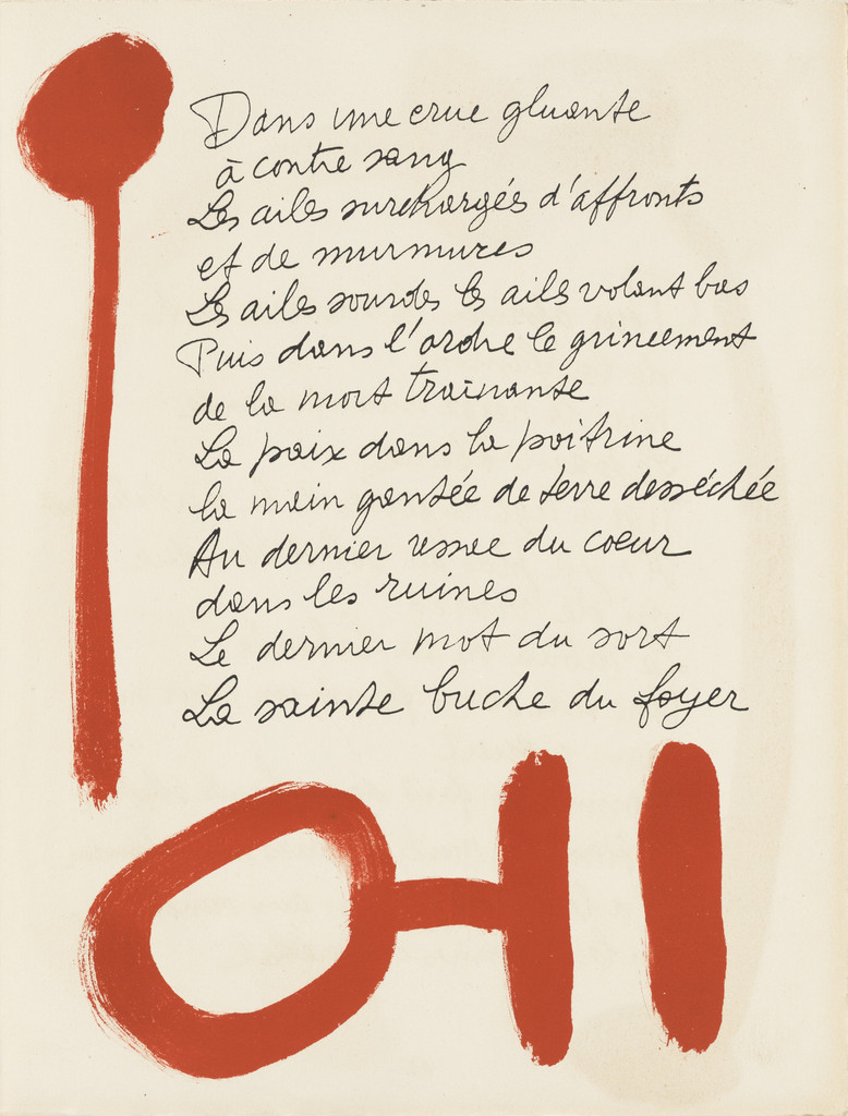 In-text plate (page 81) from Le Chant des morts