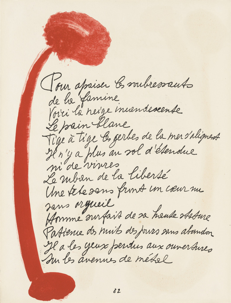 In-text plate (page 82) from Le Chant des morts