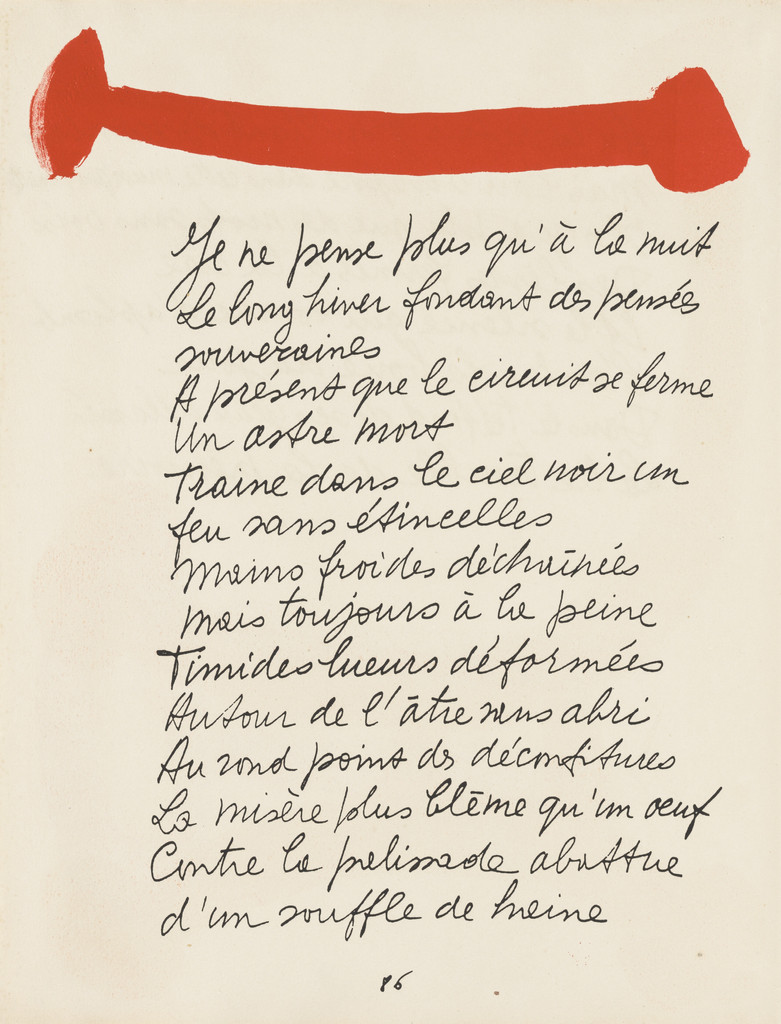 In-text plate (page 86) from Le Chant des morts