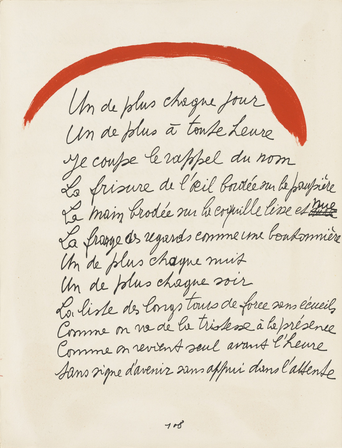 Pablo Picasso. In-text plate (page 108) from Le Chant des morts. 1945–48, published 1948