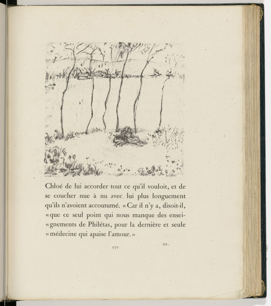 In-text plate (page 171) from Daphnis et Chloé