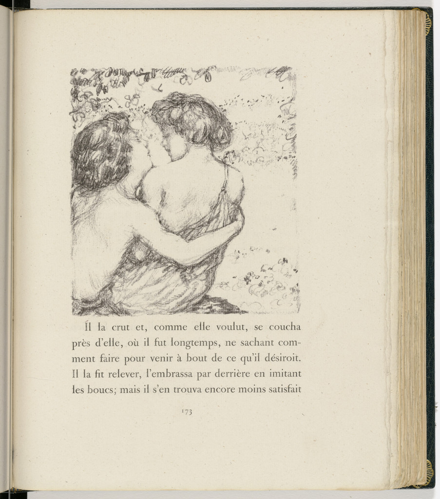 In-text plate (page 173) from Daphnis et Chloé