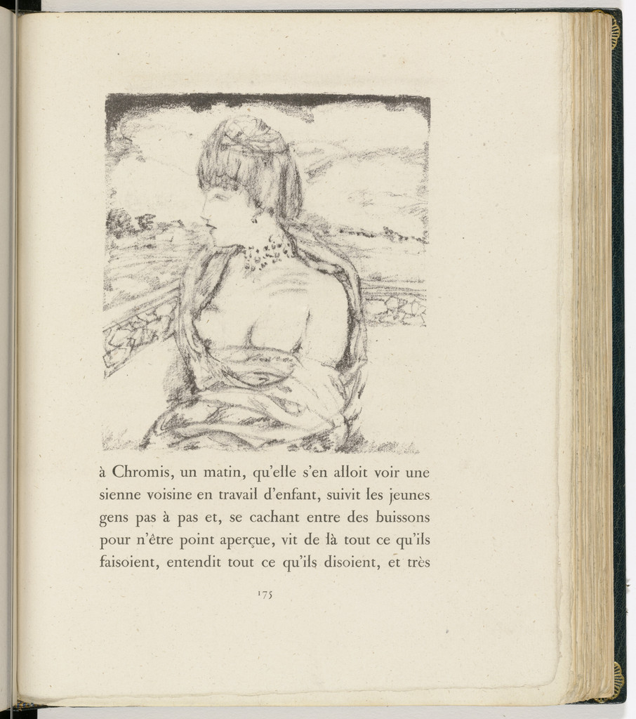 In-text plate (page 175) from Daphnis et Chloé