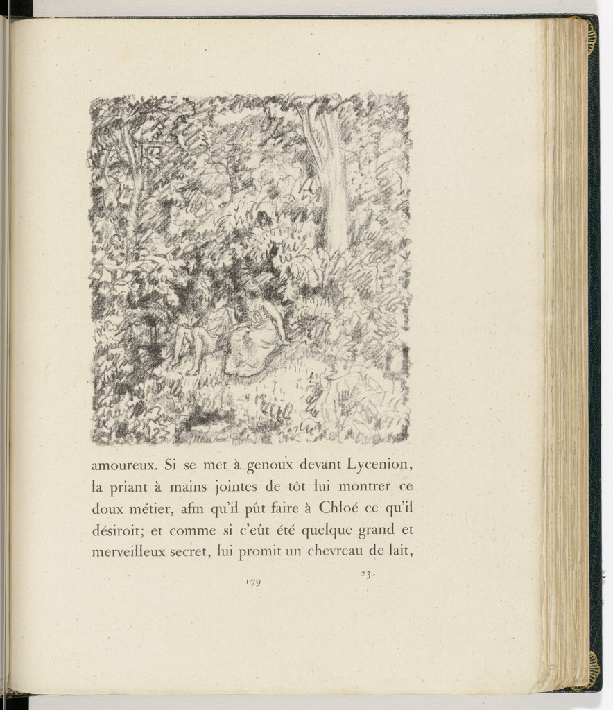 In-text plate (page 179) from Daphnis et Chloé