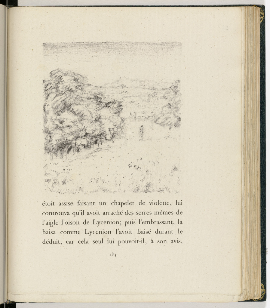 In-text plate (page 183) from Daphnis et Chloé
