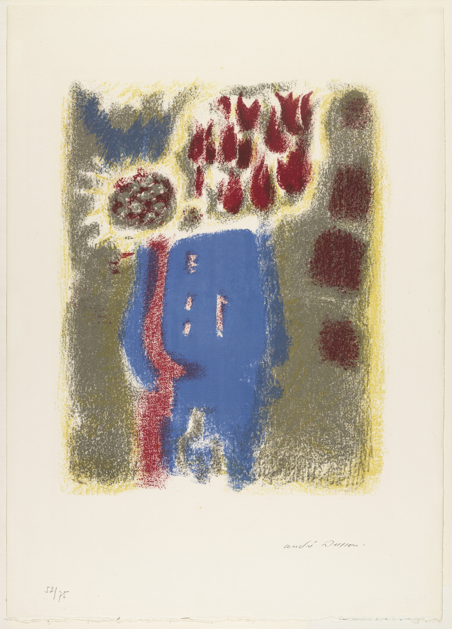 André Masson. Blue Vase