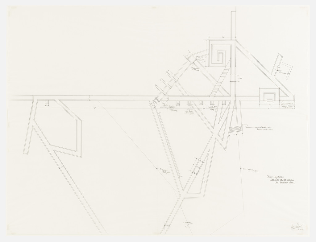 Study (Incomplete Plan) for Project Entitled "The City of the Walls"