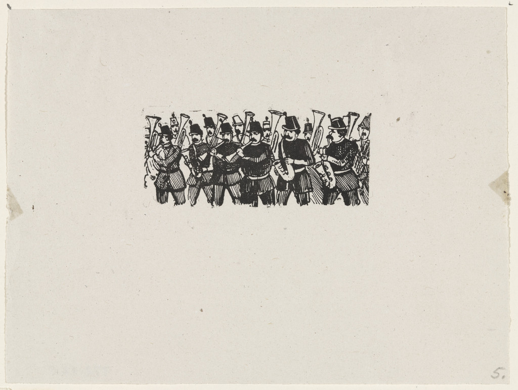 The Band (La Banda) from 25 Prints of José Guadalupe Posada