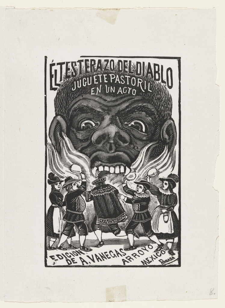 Testing the Devil (El Testerazo del Devil) from 25 Prints of José Guadalupe Posada