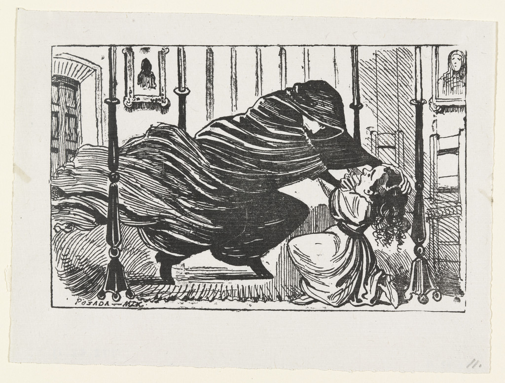 Illustration for a Story (Ilustración para un Cuento) from 25 Prints of José Guadalupe Posada