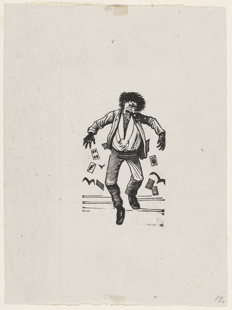 The Gamblerfrom 25 Prints of José Guadalupe Posada