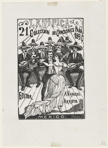 The Dance Orchestra (La Tipica) from 25 Prints of José Guadalupe Posada